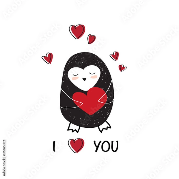 Obraz Lovely penguin