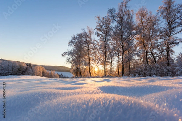 Obraz Winterlandschaft Schwarzwald