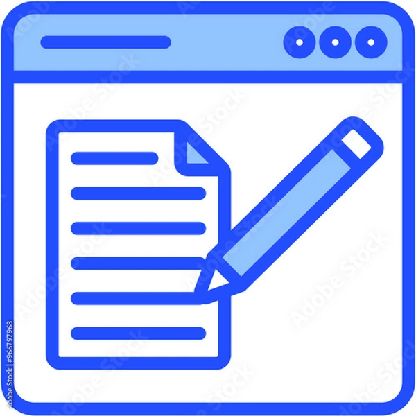 Fototapeta Reports Icon