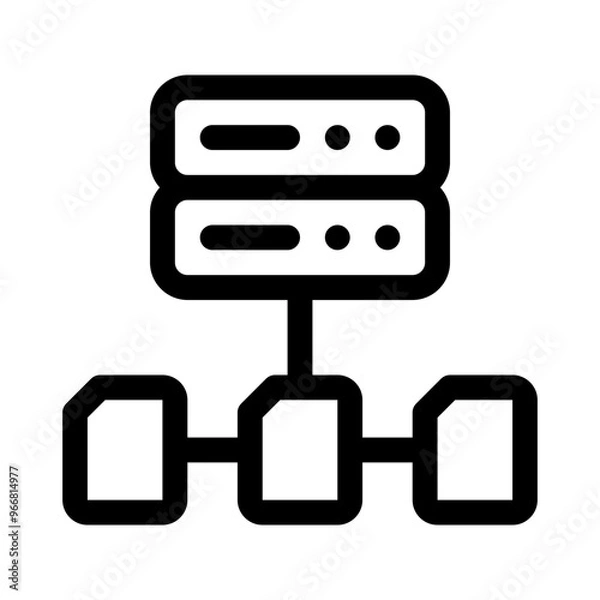 Fototapeta collection line icon