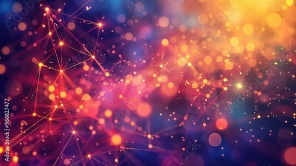 Fototapeta Abstract Wave Swirl Colorful Magical Blured Transparent Ribbon Lines on White Background. Energy Streams 