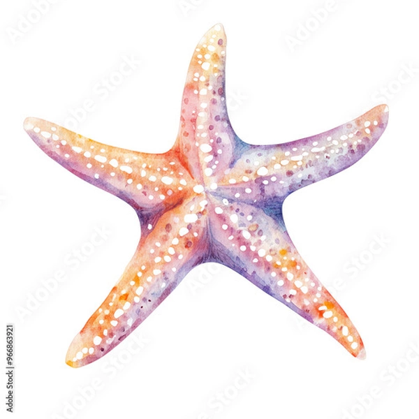 Obraz A colorful starfish.