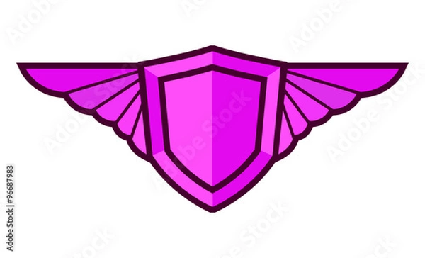 Obraz shield wings