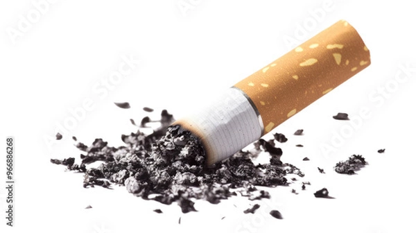 Fototapeta Cigarette on a transparent background