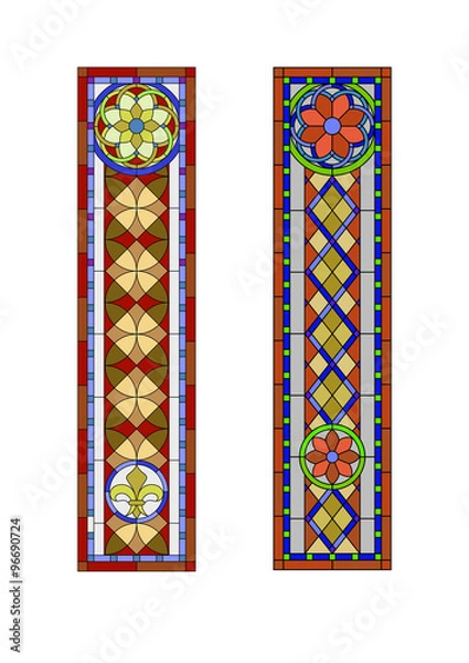 Fototapeta Stained glass  pattern