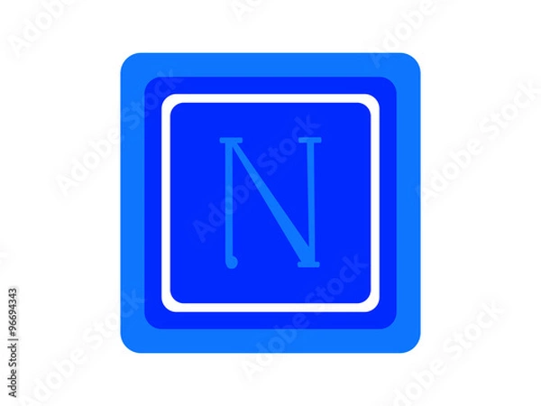 Obraz square word vector