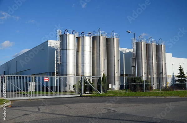 Obraz Modern factory building