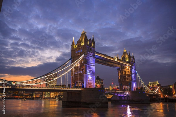 Obraz Tower Bridge at Sunset, London