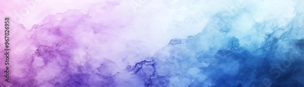 Fototapeta A vibrant abstract background with a blend of pink and blue hues, creating a dreamy and artistic atmosphere.