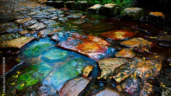 Obraz Color stone road