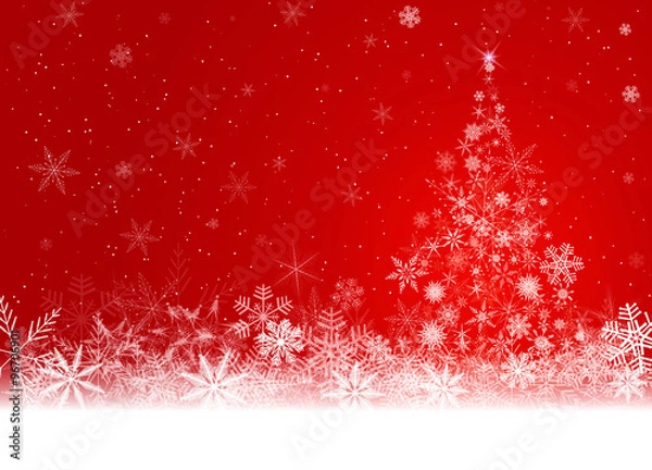 Obraz Christmas background