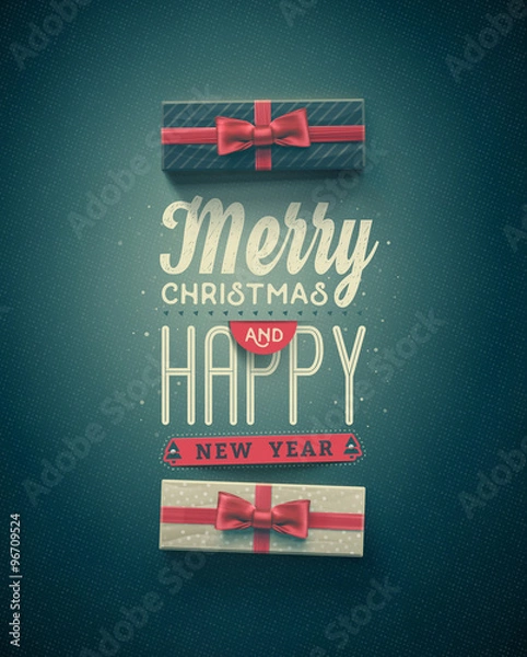 Fototapeta Happy Holidays
