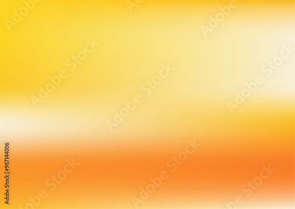 Obraz イエローオレンジ系グラデーションの背景素材