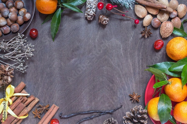 Obraz Christmas background