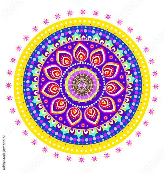 Fototapeta Mandala Flower