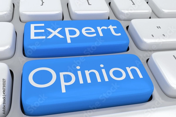 Fototapeta Expert Opinion concept