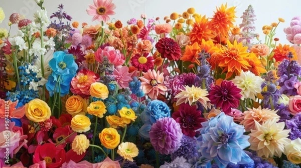 Obraz Colorful Flower Arrangements