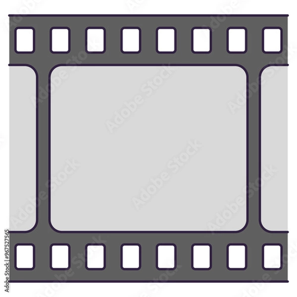 Obraz film line icon