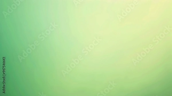 Fototapeta Pale Green Gradient Background with Smooth Transitions, Plain Background, Copy Space, Gradient Background
