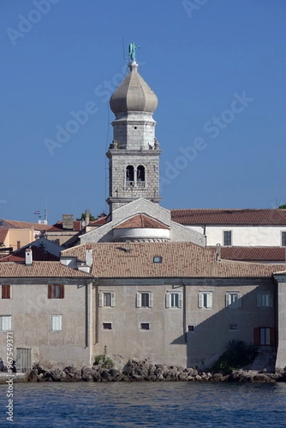 Fototapeta Kirche in Krk Stadt