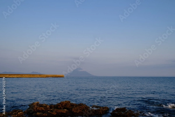 Fototapeta view from the sea