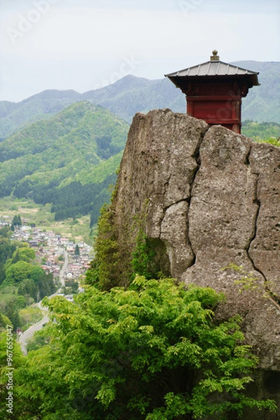 Obraz 山形県　山寺