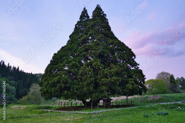 Obraz 山形県トトロの木