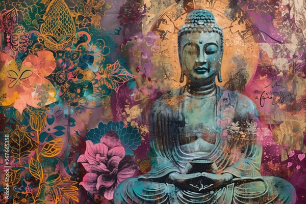 Fototapeta Zen Art, Generative AI