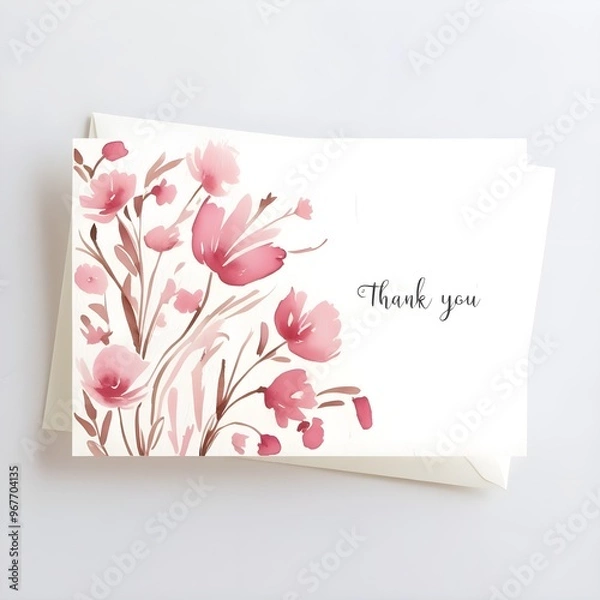 Obraz Thank You Pink Color Photo