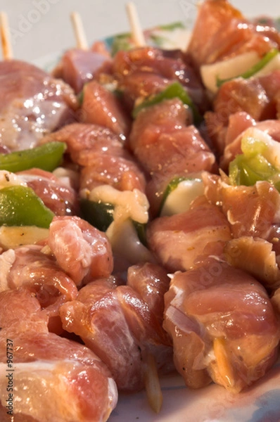 Obraz meat for barbecue