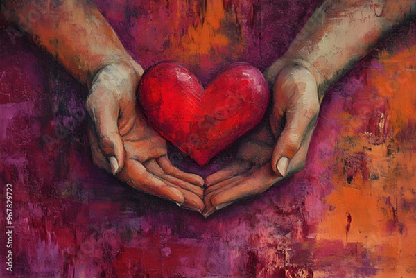 Obraz Heartfelt Embrace