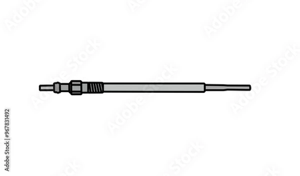 Fototapeta Engine glow plug