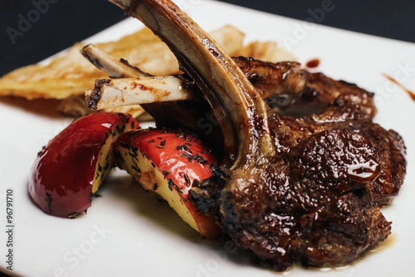 Fototapeta Lamb ribs