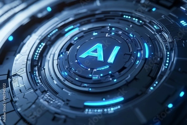 Fototapeta Discover the fusion of creativity and technology! This AI-generated image showcases the future of digital art, where imagination knows no bounds.