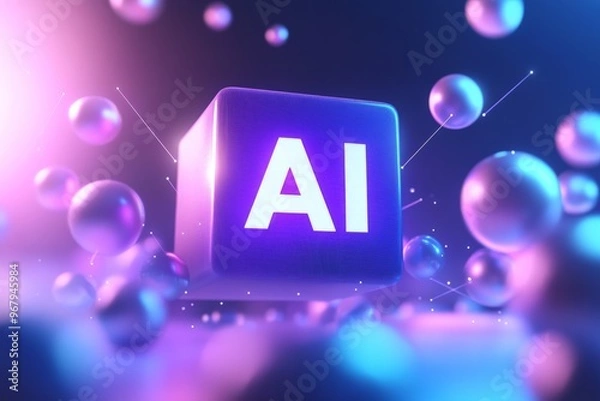 Fototapeta Discover the fusion of creativity and technology! This AI-generated image showcases the future of digital art, where imagination knows no bounds.