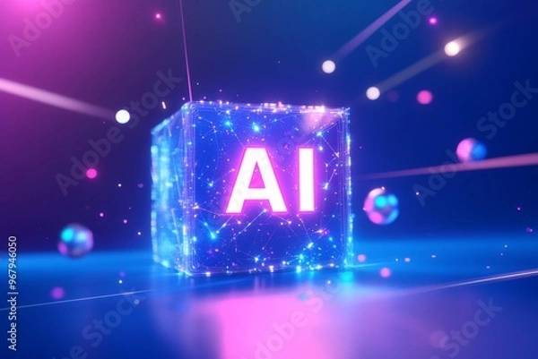 Fototapeta Discover the fusion of creativity and technology! This AI-generated image showcases the future of digital art, where imagination knows no bounds.