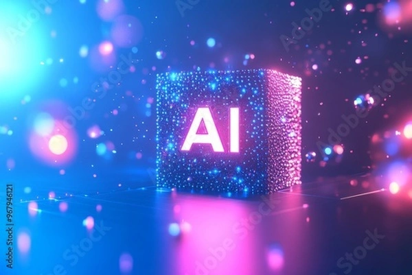 Fototapeta Discover the fusion of creativity and technology! This AI-generated image showcases the future of digital art, where imagination knows no bounds.