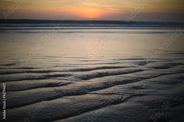 Obraz Sunset in ocean