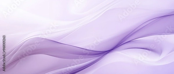 Fototapeta Abstract Purple and White Wave Background for Design