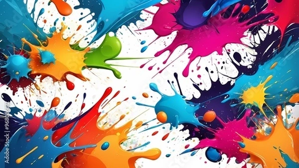 Fototapeta abstract colorful gradient background design wallpaper