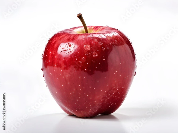 Obraz red apple isolated on white
