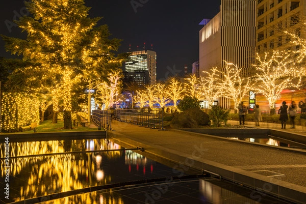 Obraz 東京ミッドタウンイルミネーション