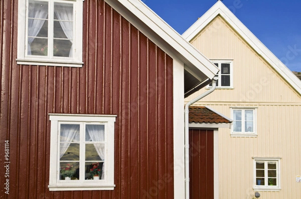 Fototapeta Holzfassade 1