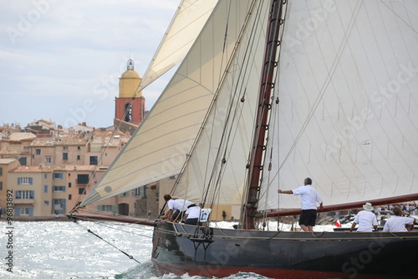 Obraz les voiles de saint tropez