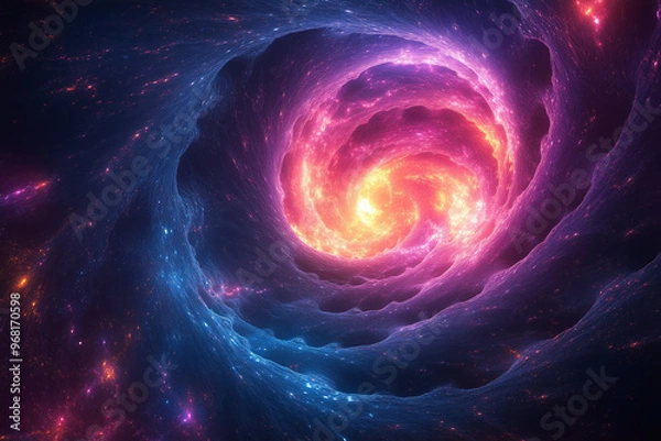 Fototapeta Multidimensional Quantum Vortex