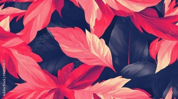 Fototapeta A seamless creative artwork for textile fabric texture print pattern and wallpaper background design