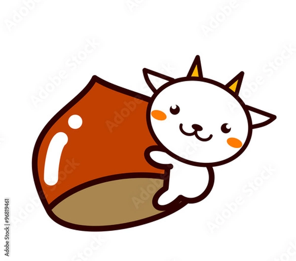 Fototapeta パンと動物シリーズ