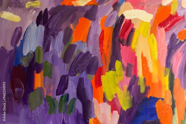 Obraz Detail of the Painting as a Background