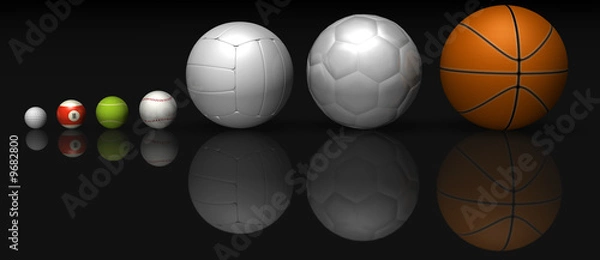 Fototapeta Balls