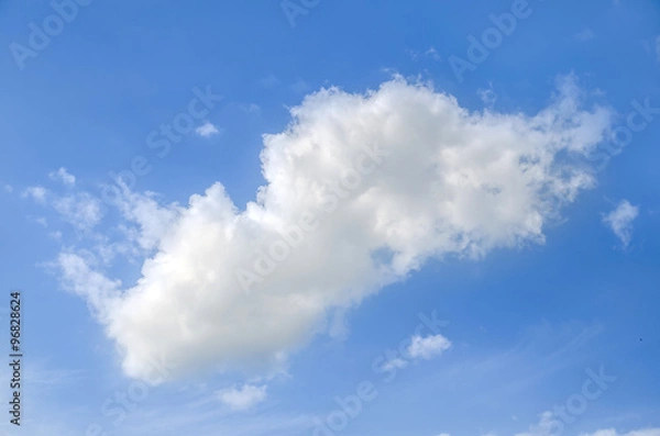 Obraz blue sky and clouds